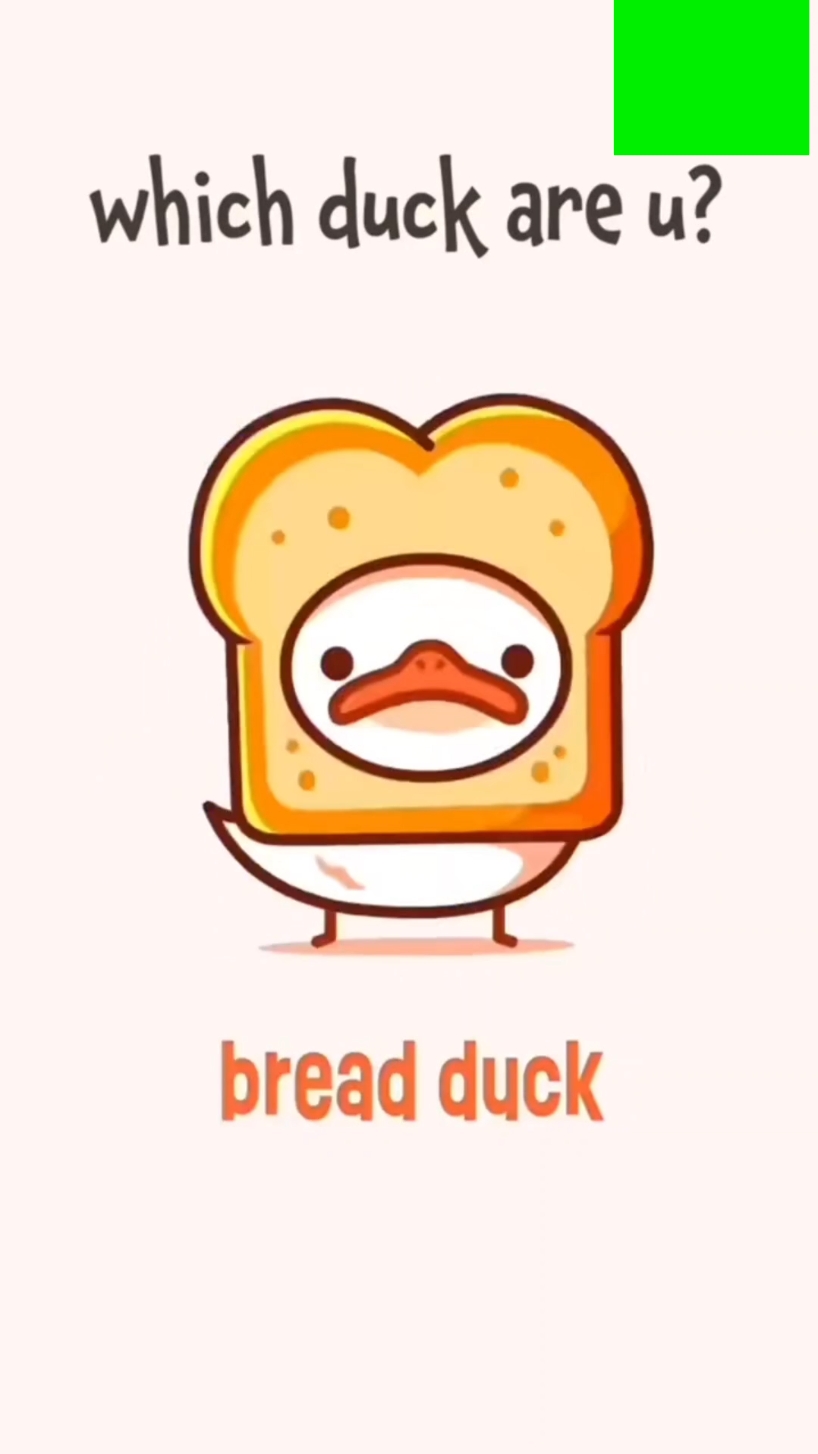 Which duck you are