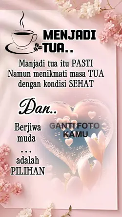menjadi tua