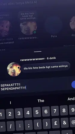 dia kalo foto beda