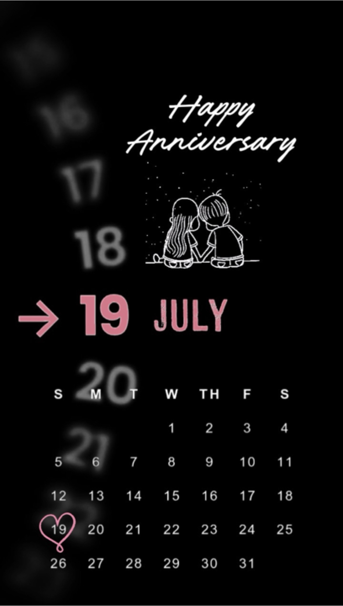 Anniversaire 19 juillet