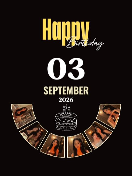 HBD September 3rd 