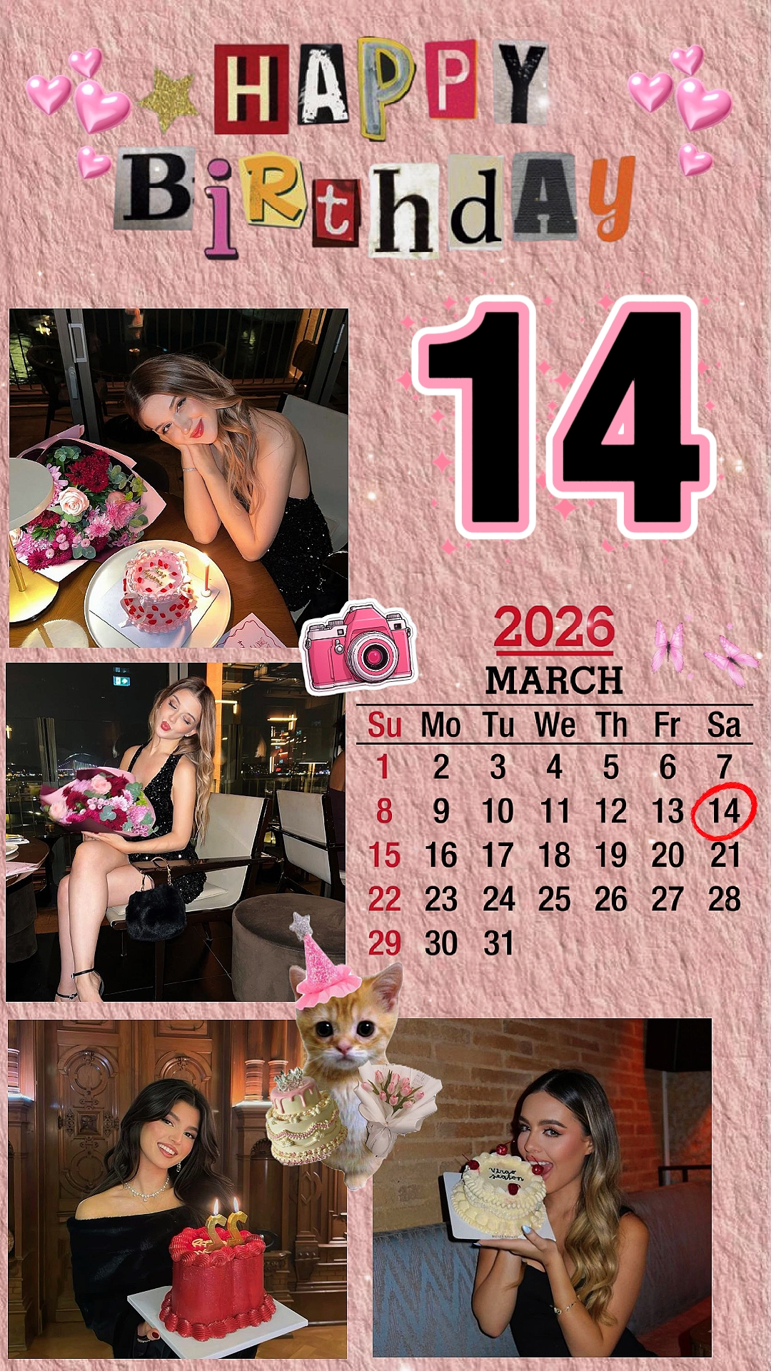 Ulang tahun 14 Maret 