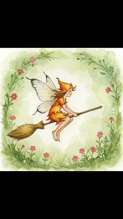 빗자루 탄 요정