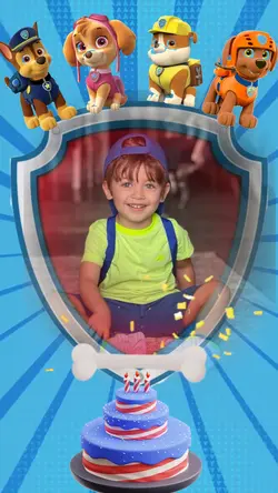 Paw patrol invitació