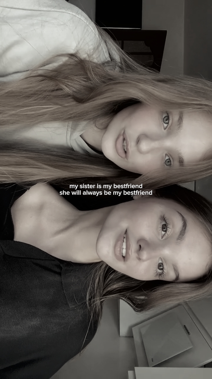 Schwester ist meine beste Freundin 