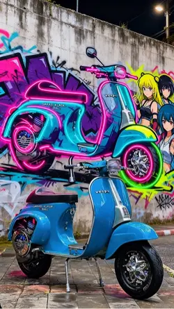 Ai grafiti vespa ✨