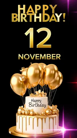 Birthday 12 NOVEMBER