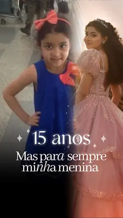 15 anos filha ✈️✨