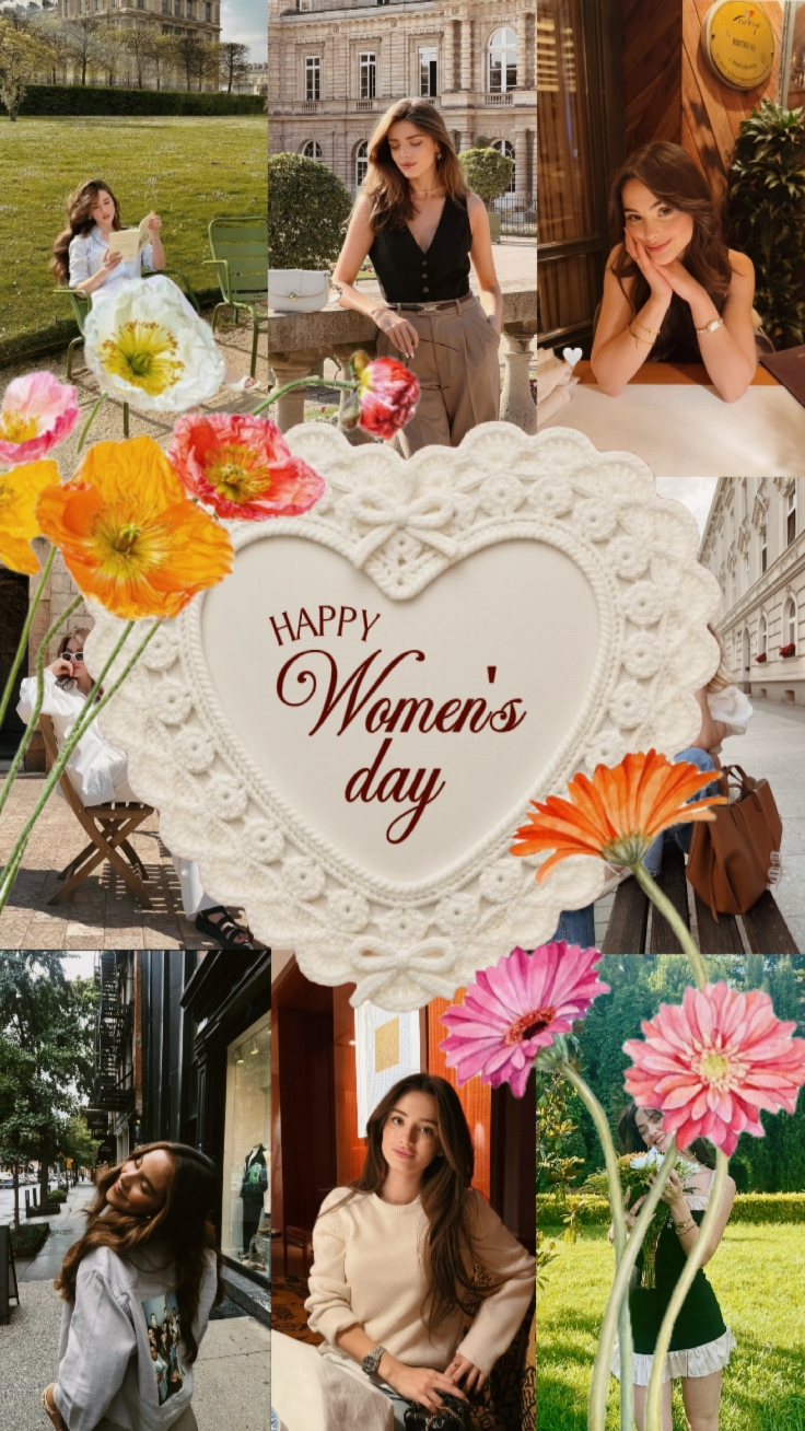 Feliz dia da mulher 