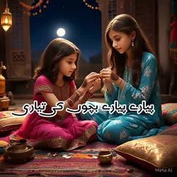 پیارے بچوں کی تیاری