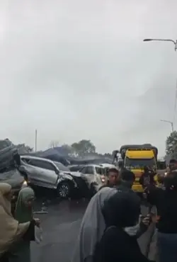 Kecelakaan tol km 92