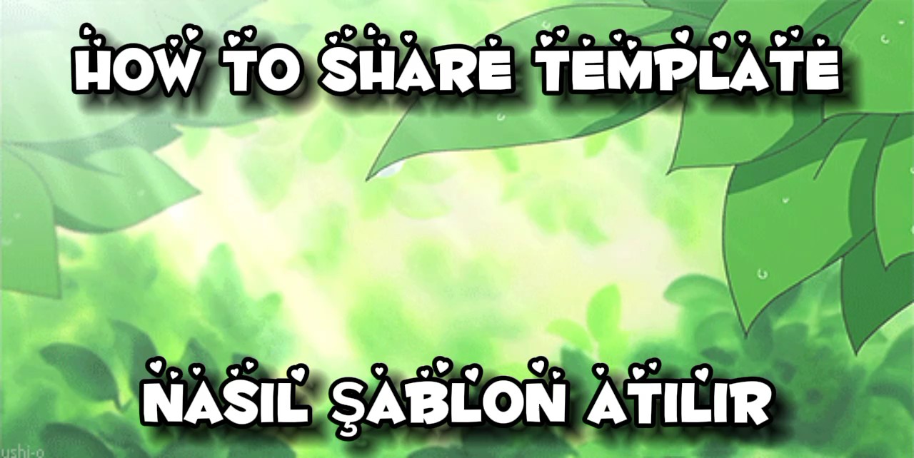 How share template