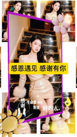 感恩遇见 感恩有你