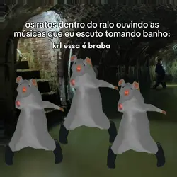 Os ratos vendo a msc