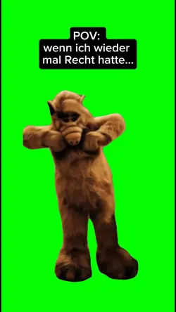 Wenn ich recht hatte