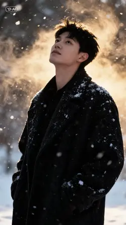 Ghép ảnh tuyết rơi