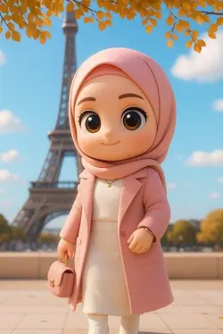 Chibi in Paris