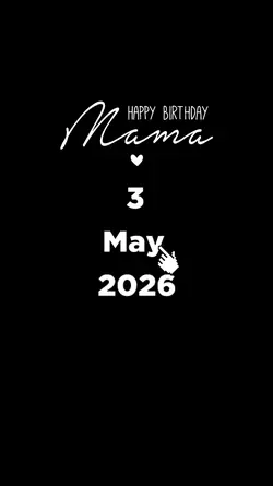 HBD MAMA 3 MAY