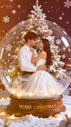 Snow globe Couple 