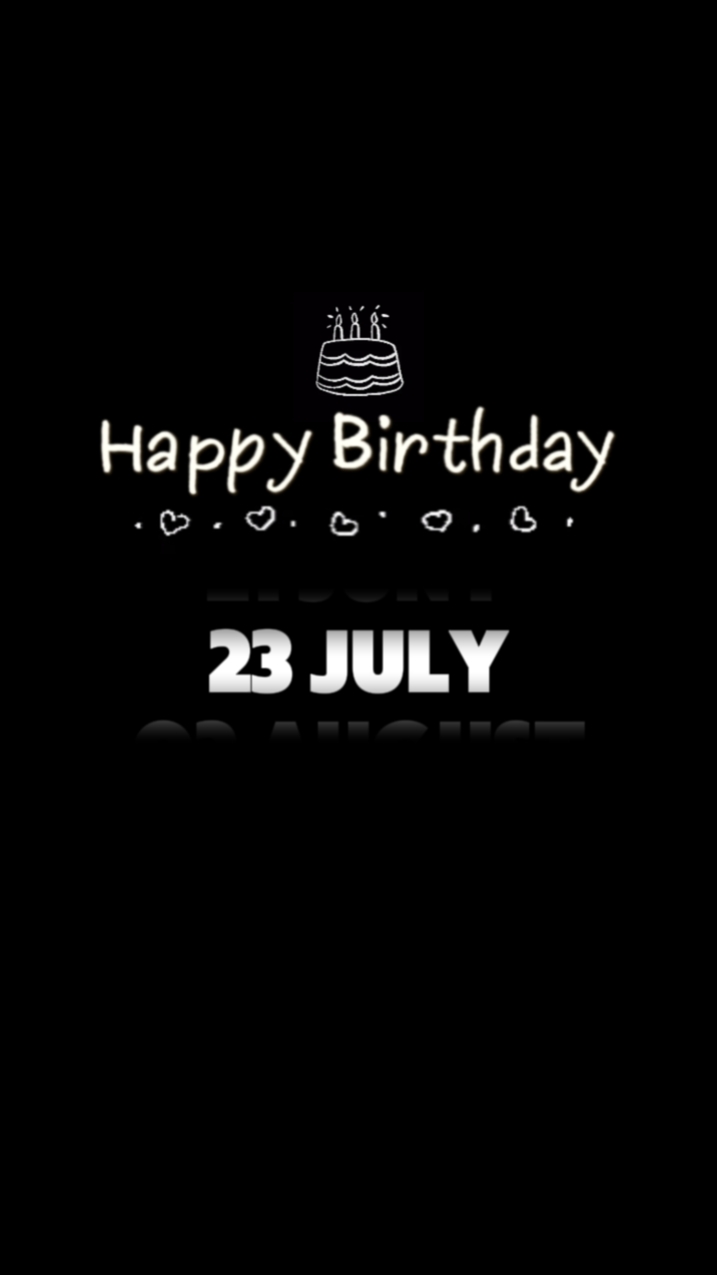 Hbd 23 de julho 