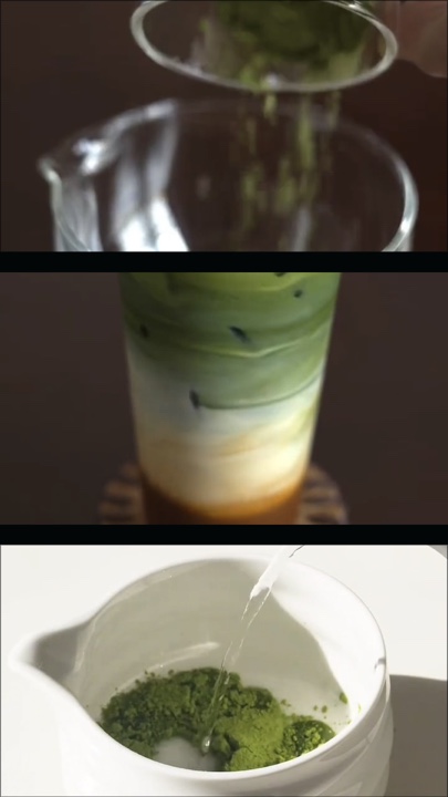 Latte matcha