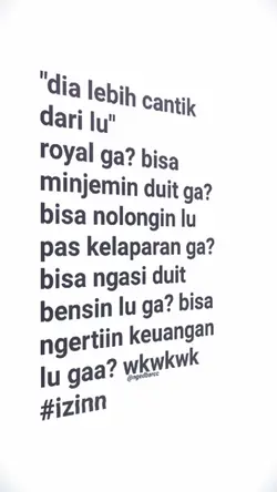 dia lebih cantik