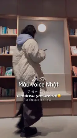 Mẫu voice Nhật