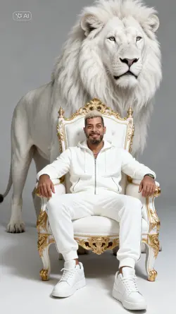 Leon blanco