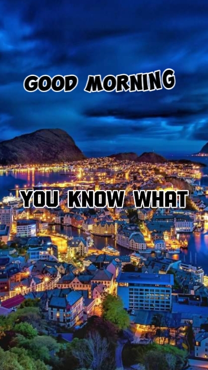 Selamat pagi!