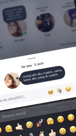 orang lain aku cueki