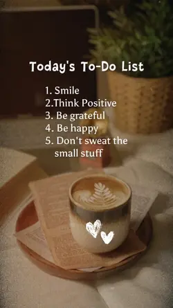Today's To Do List 