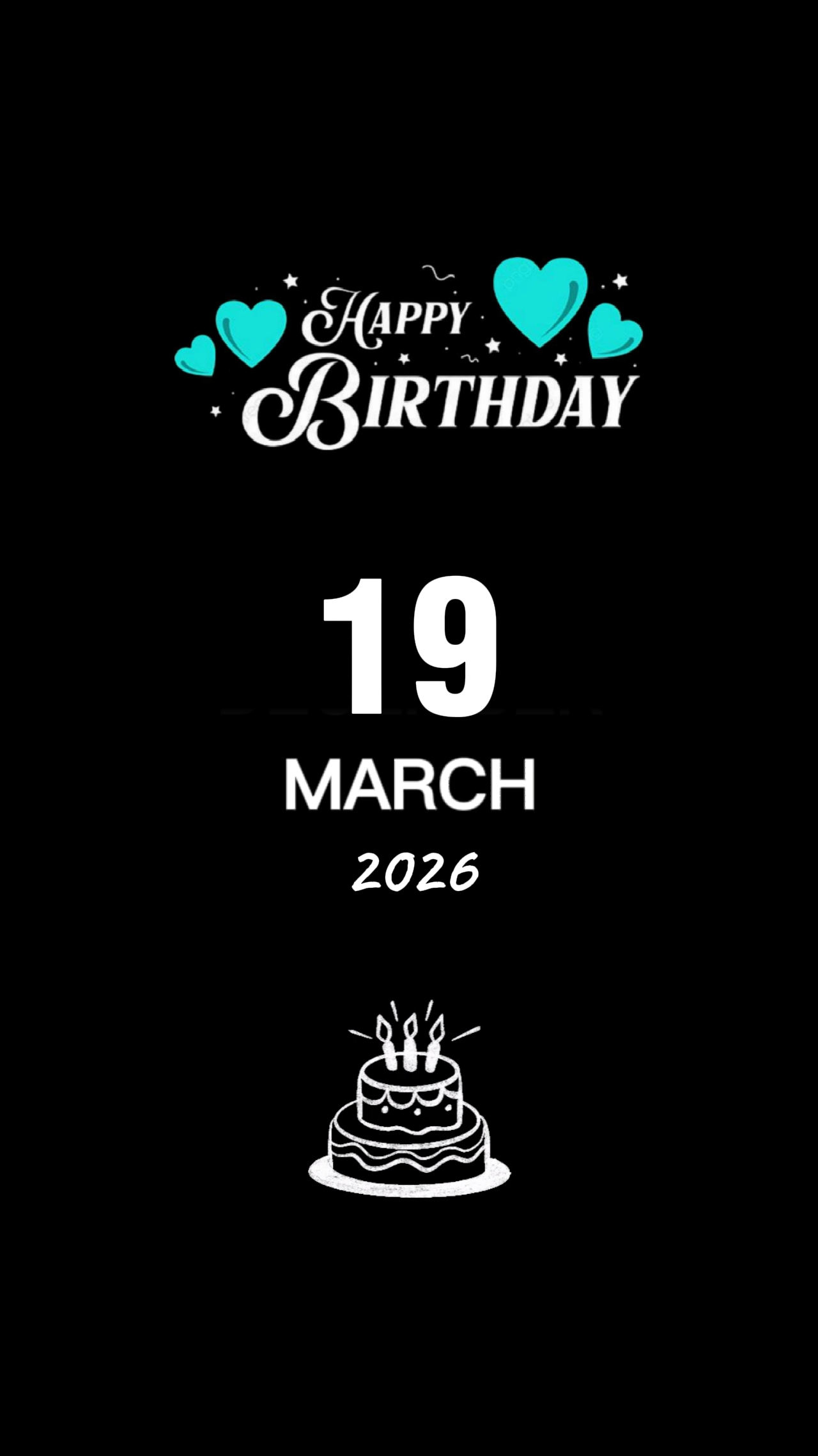 Feliz cumpleaños 19 de marzo de 2026