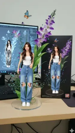 miniatur trend 3D 