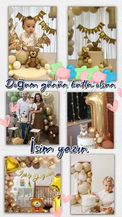 Doğum günü şablonu