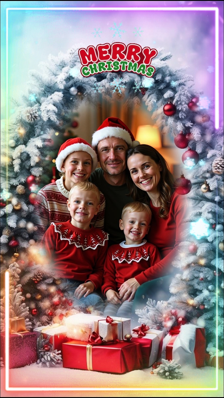Frohe Weihnachten Fam
