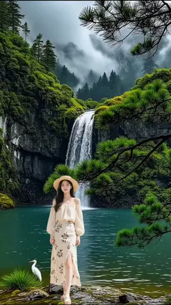 waterfall view 