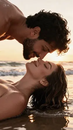 Süßes Parchen am Str