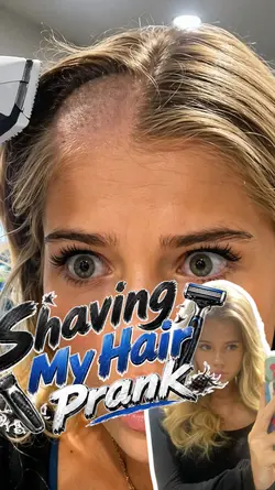 Saving My Hair Prank