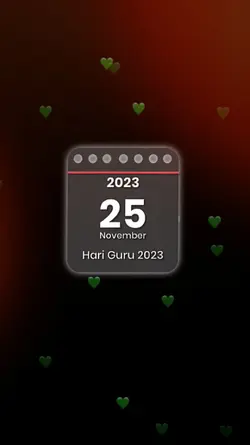 Hari Guru, 25 Nov