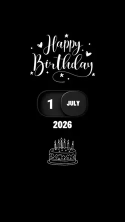 BIRTHDAY 1 JULY