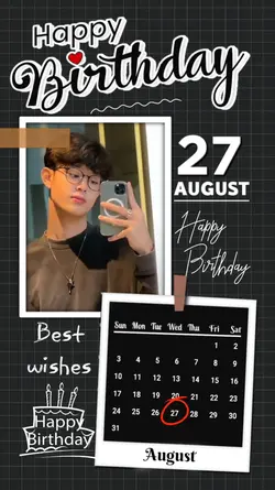 27 AUGUST HBD AESTH