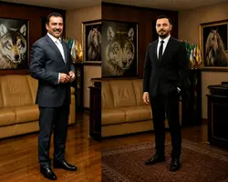 Başkana Sarılma