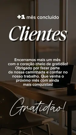 Mês concluído client