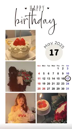17 MAY BIRTHDAY
