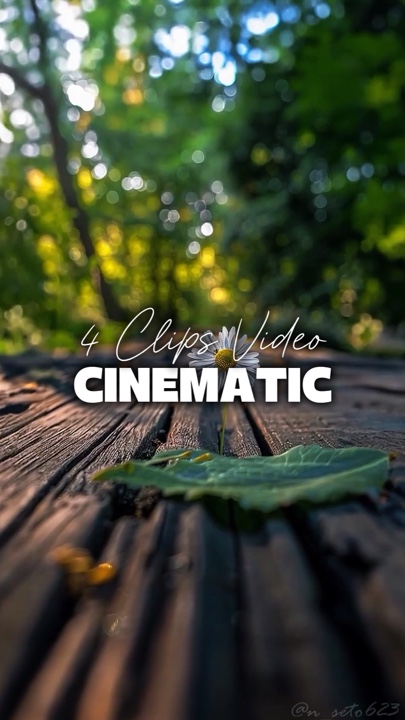 4 Vídeos Cinematográficos 