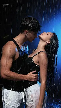 Rain photoshoot coup