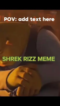 SHREK RIZZ MEME 🤣