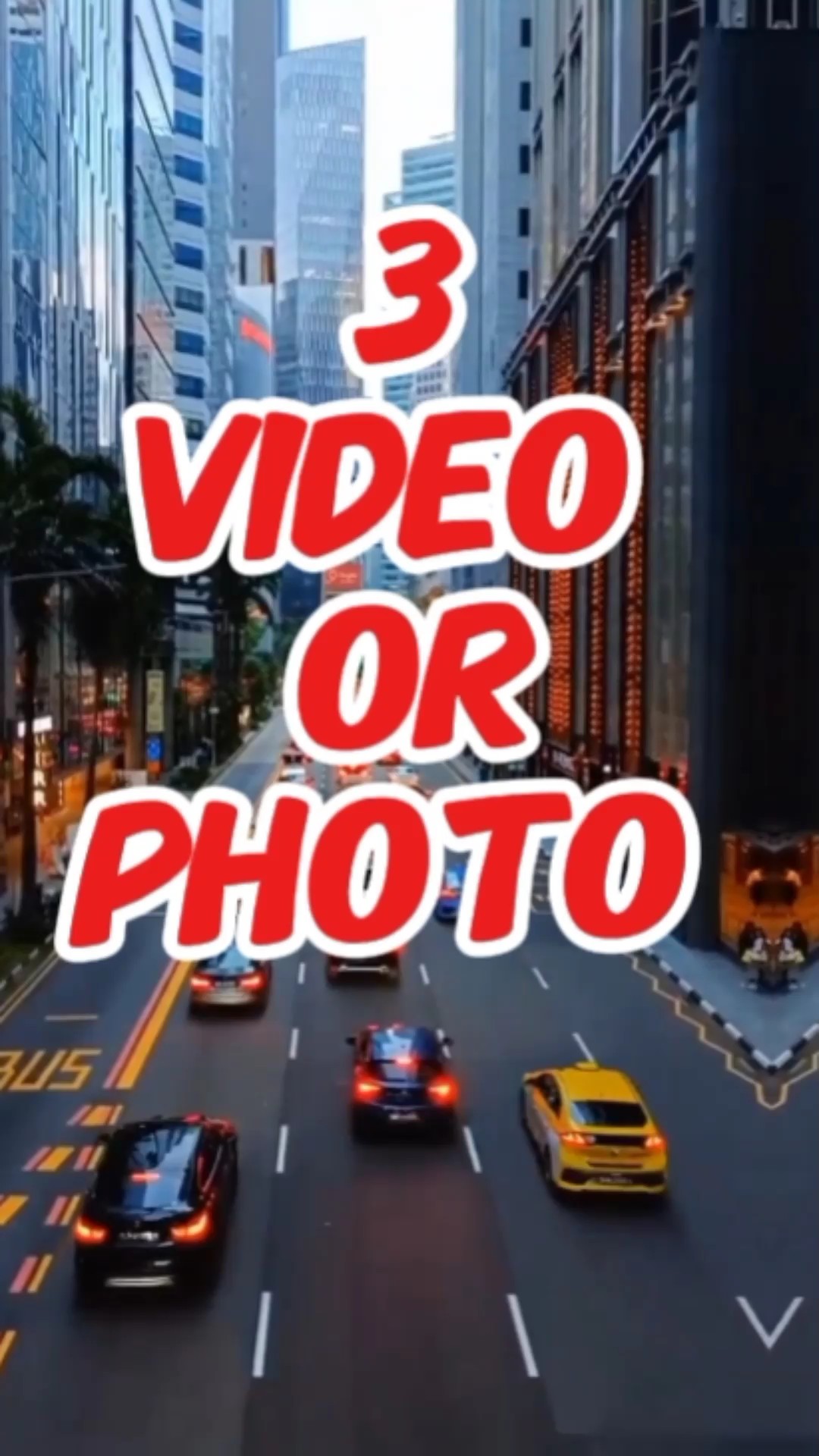 3 video veya fotoğraf
