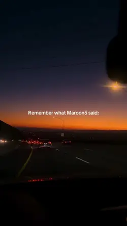 remember Maroon5 say