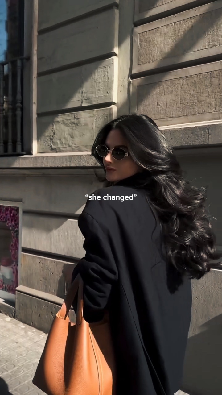 “she changed”